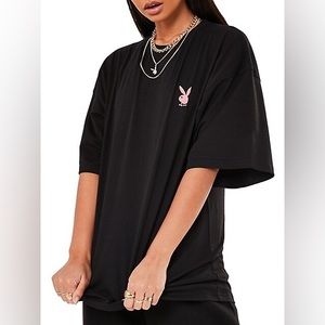 PLAYBOY X MISSGUIDED TSHIRT SIZE LARGE